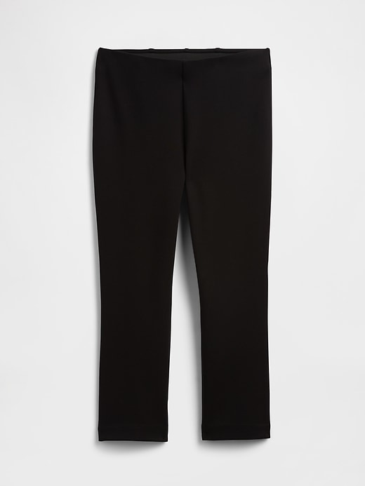 Image number 5 showing, High Rise Crop Pull-On Ponte Pants