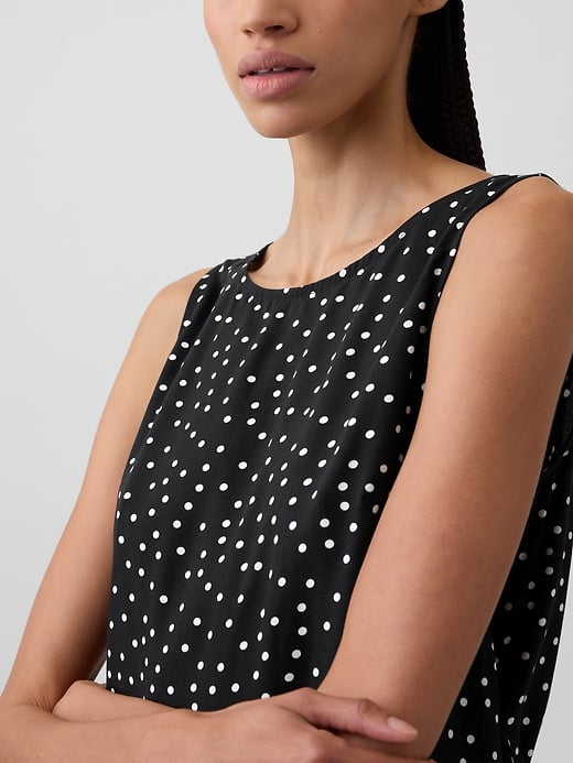 Image number 3 showing, Print Sleeveless Mini Dress