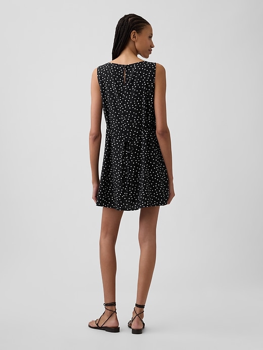 Image number 2 showing, Print Sleeveless Mini Dress