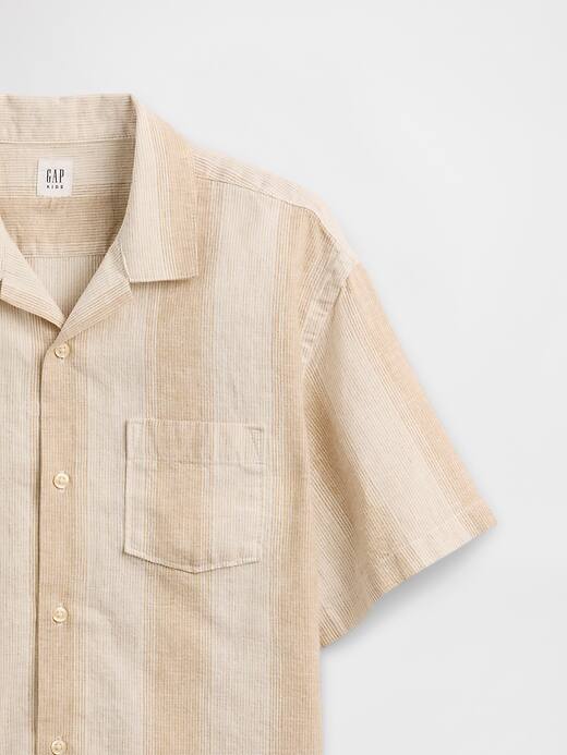 Image number 3 showing, Kids Textured Vacay Shirt