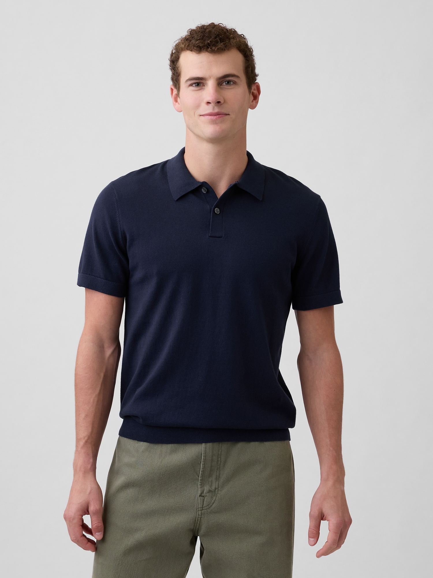 Sweater Polo Shirt