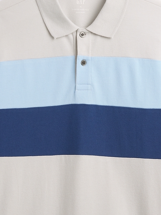 Image number 4 showing, Colorblock Stretch Pique Polo Shirt