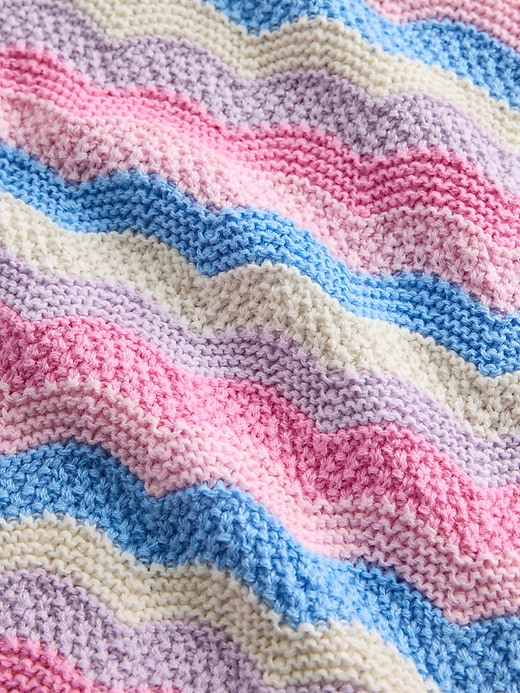 Image number 3 showing, Kids Stripe Crochet Sweater Tank Top