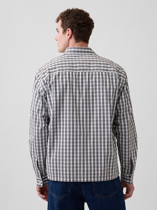 Image number 2 showing, Poplin Shirt in Boxy Fit