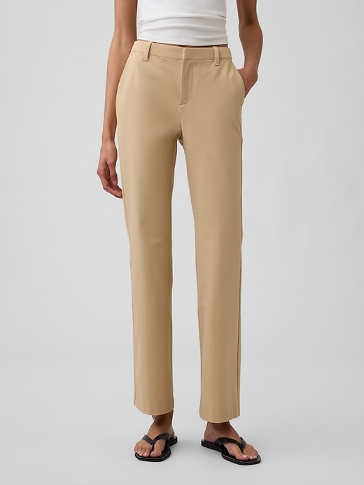 Image number 2 showing, Baby Boot Pants in Bi-Stretch