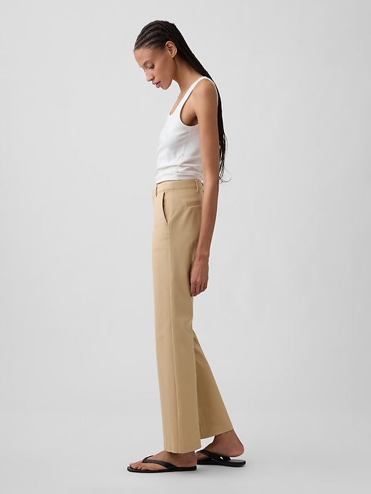 Image number 3 showing, Baby Boot Pants in Bi-Stretch