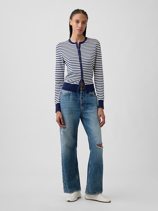 Image number 3 showing, Crewneck Cardigan