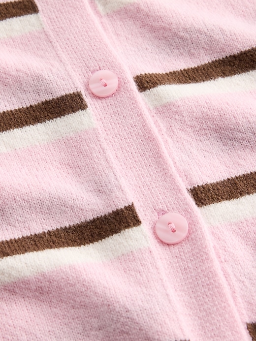 Image number 4 showing, CashSoft Stripe Crewneck Cardigan