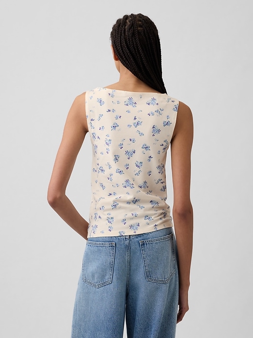Image number 2 showing, Boatneck Tank Top