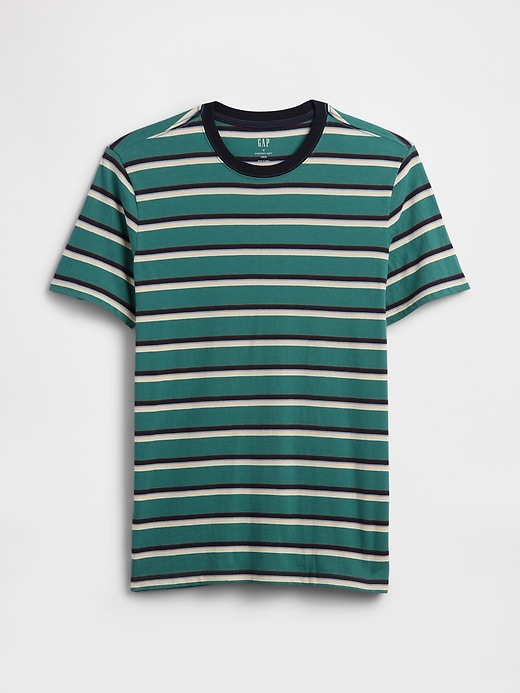 Image number 5 showing, Everyday Soft Stripe Crewneck T-Shirt