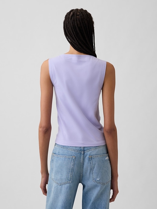 Image number 2 showing, Boatneck Tank Top