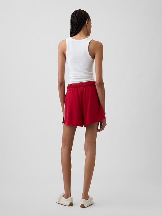 Image number 2 showing, Relaxed Stripe French Terry Shorts