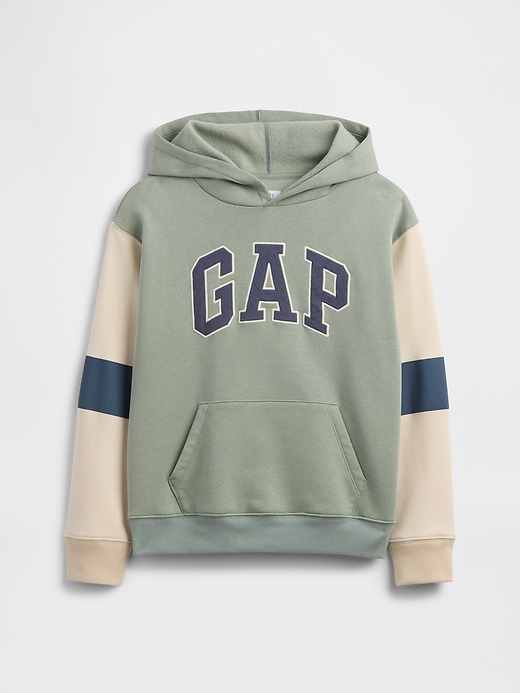 Image number 1 showing, Kids Relaxed Gap Logo Colorblock Hoodie