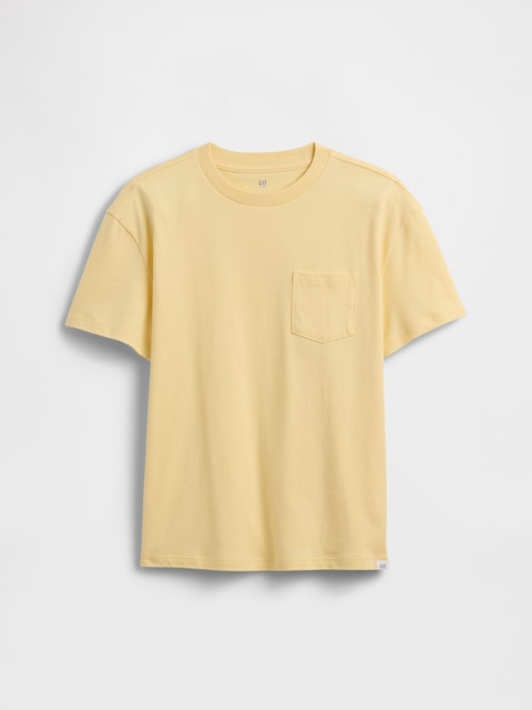 Kids Everyday Soft Stripe Pocket T-Shirt