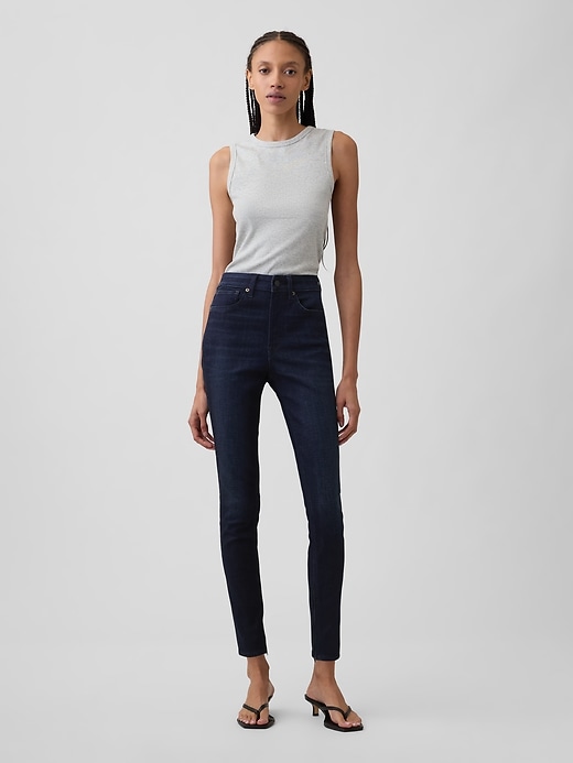Image number 1 showing, High Rise Universal Skinny Jeans
