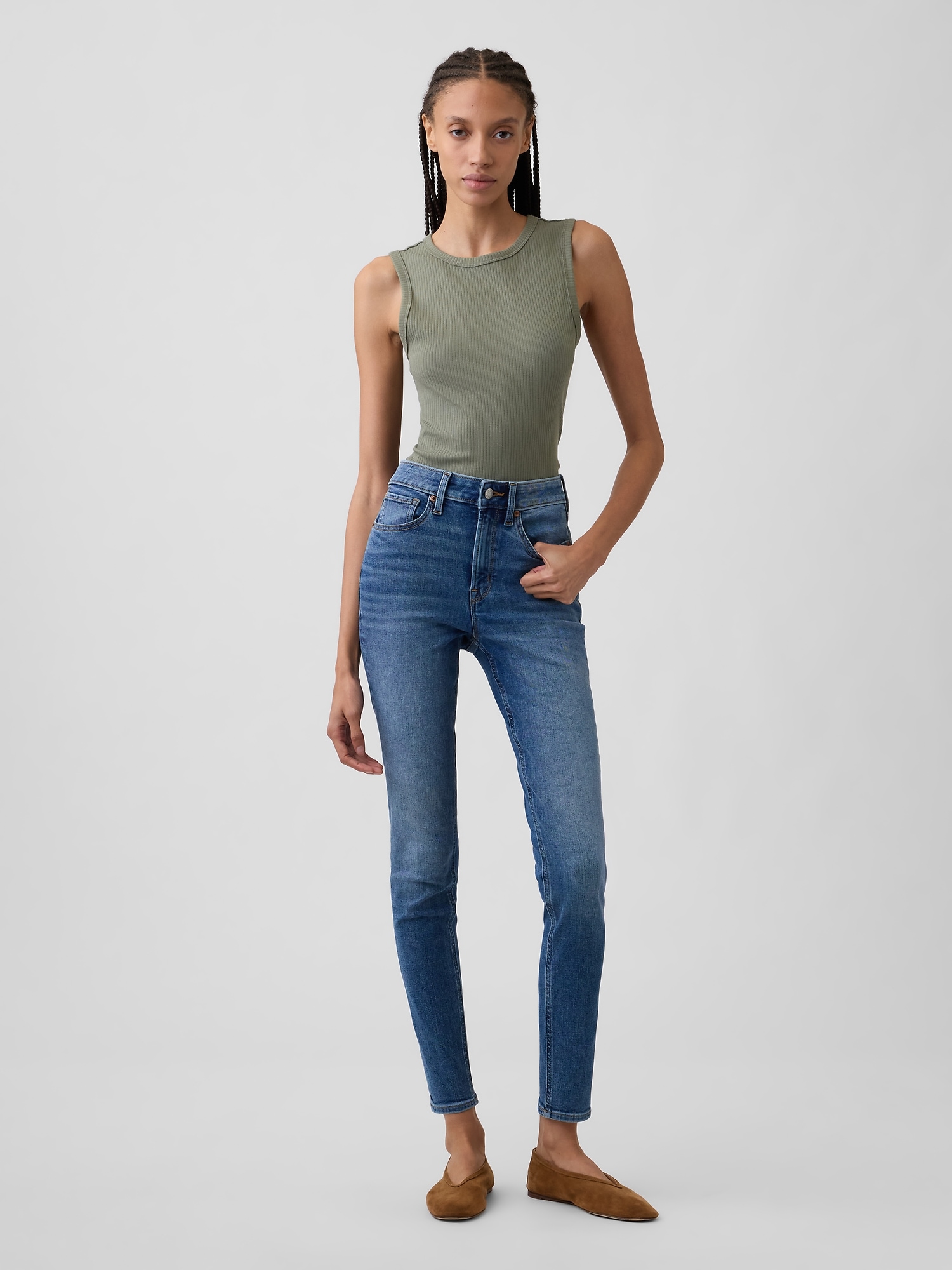 High Rise Universal Skinny Jeans