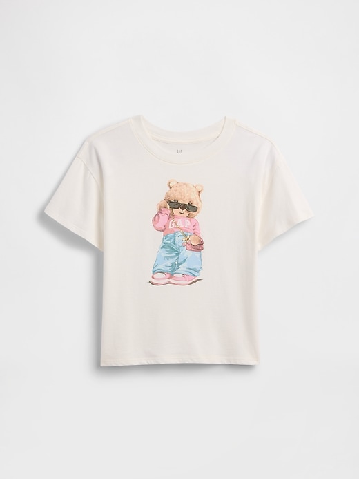 Image number 1 showing, Kids Oversized Graphic T-Shirt