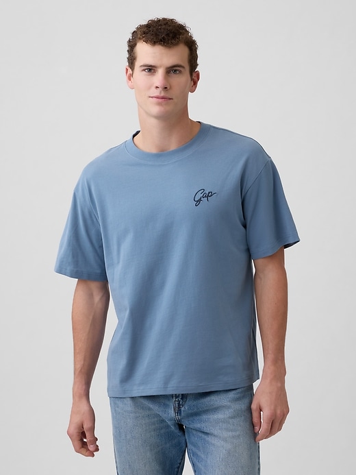 Image number 1 showing, Vintage Soft Boxy Gap Logo T-Shirt
