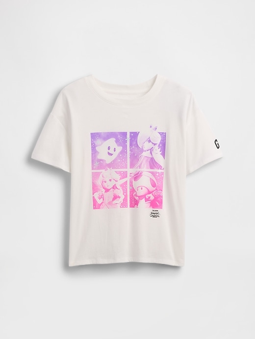 Image number 1 showing, GapKids Super Mario Oversized Graphic T-Shirt