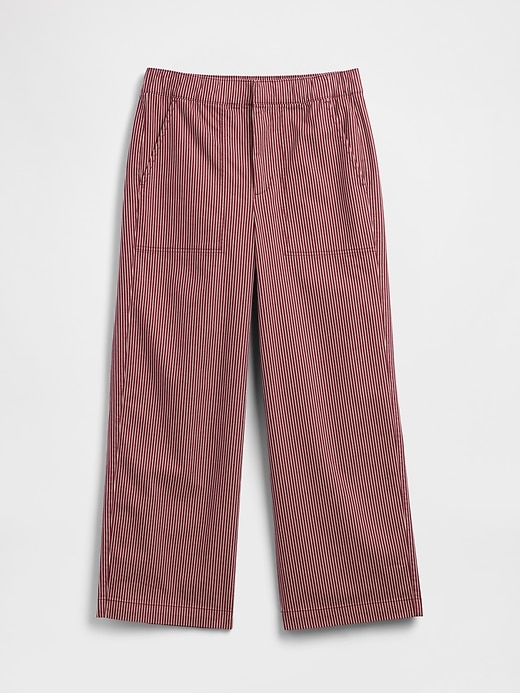Image number 7 showing, High Rise Easy Wide-Leg Khakis