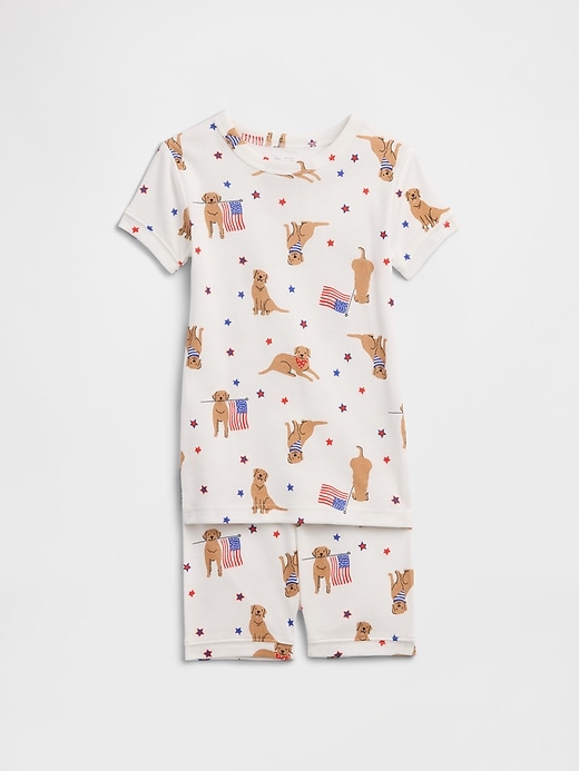 Image number 1 showing, Kids & babyGap 100% Organic Cotton Americana Dog PJ Set