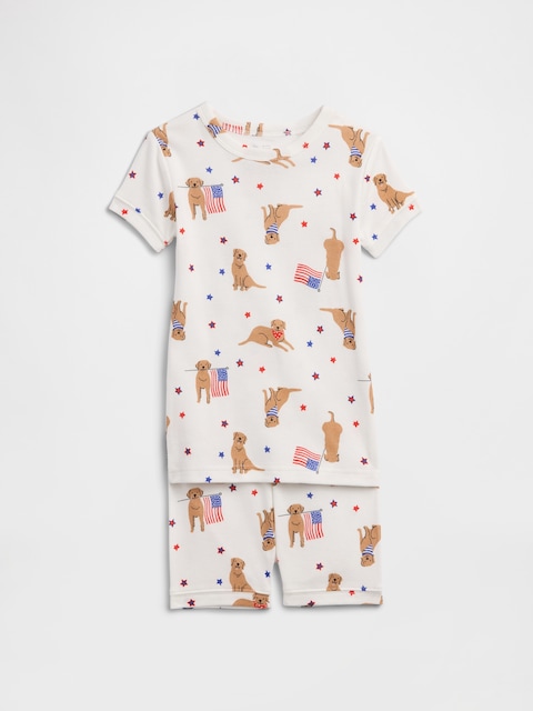 Kids & babyGap Americana Dog PJ Set