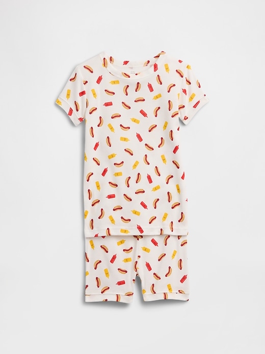 Image number 1 showing, Kids & babyGap 100% Organic Cotton Hot Dog PJ Set