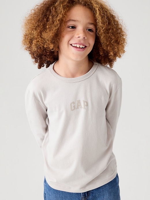 Image number 3 showing, Kids Gap Double-Logo T-Shirt