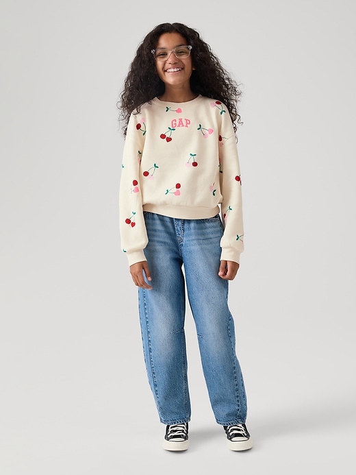 Image number 4 showing, Kids Oversized Gap Graphic Sweatshirt