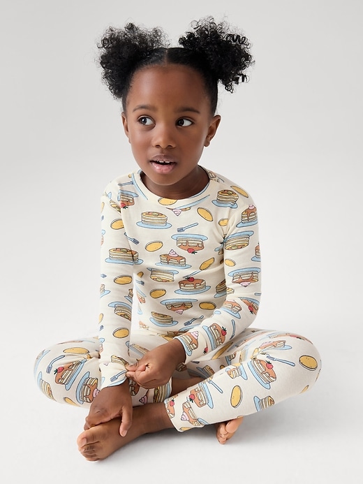 Image number 4 showing, babyGap 100% Organic Cotton Pancake PJ Set
