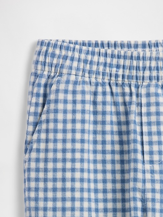 Image number 3 showing, babyGap Pull-On Baggy Linen-Blend Joggers