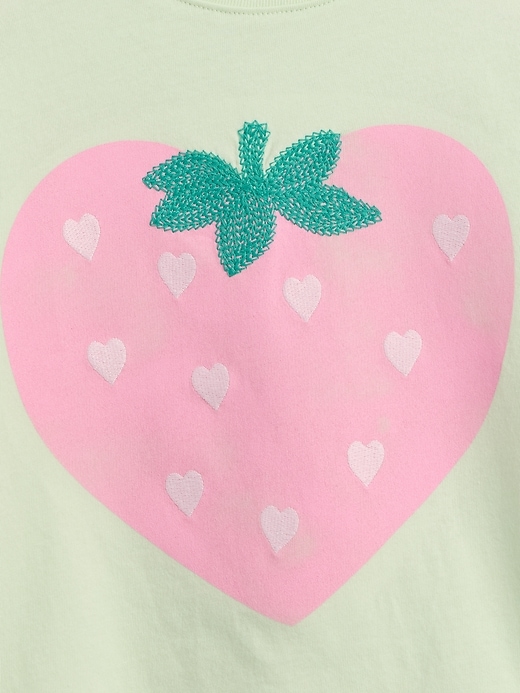 Image number 3 showing, babyGap Ruffle 3D Graphic T-Shirt