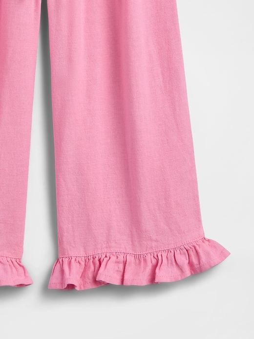 Image number 3 showing, babyGap Linen-Blend Pull-On Pants