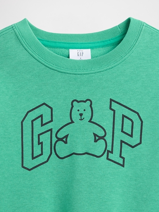 Image number 3 showing, babyGap Logo Relaxed Crewneck Sweatshirt