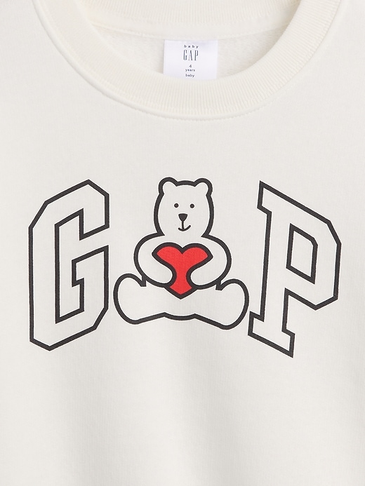 Image number 3 showing, babyGap Logo Relaxed Crewneck Sweatshirt