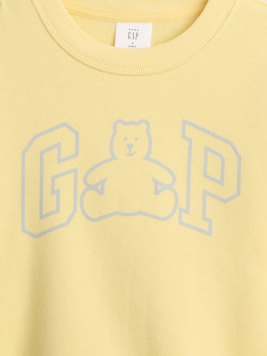 Image number 3 showing, babyGap Logo Relaxed Crewneck Sweatshirt