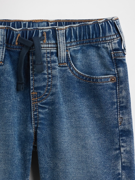 Image number 3 showing, babyGap Pull-On Loose Sweatpant Jean Shorts