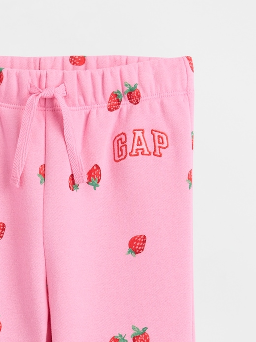 Image number 3 showing, babyGap Relaxed Pull-On Logo Joggers