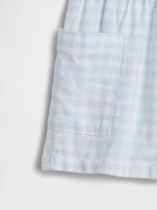 Image number 3 showing, babyGap Pull-On Linen-Blend Shorts
