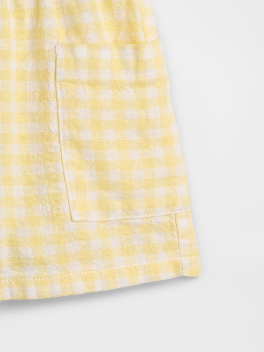 Image number 3 showing, babyGap Pull-On Linen-Blend Shorts