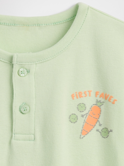 Image number 3 showing, Baby Two-Piece Graphic Outfit Set