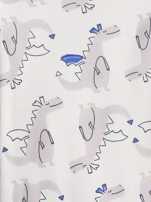 Image number 3 showing, babyGap 100% Organic Cotton Dragon PJ Set