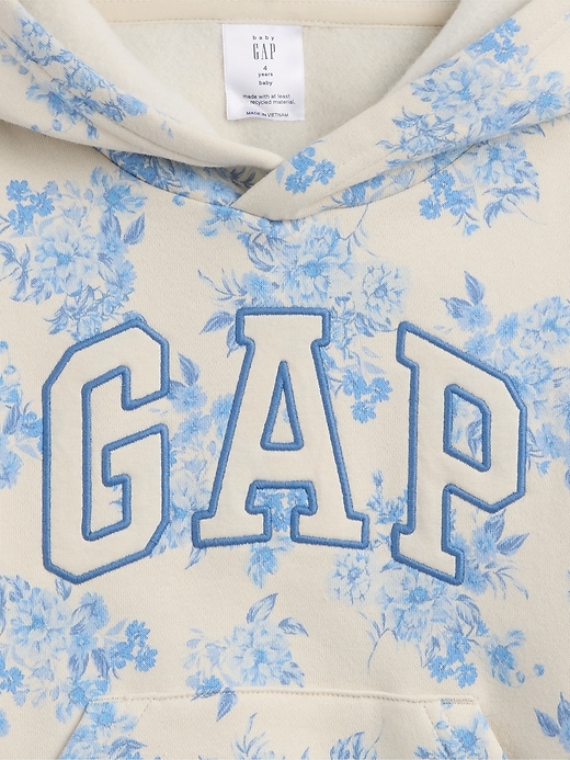 Image number 3 showing, babyGap Relaxed Logo Print Hoodie