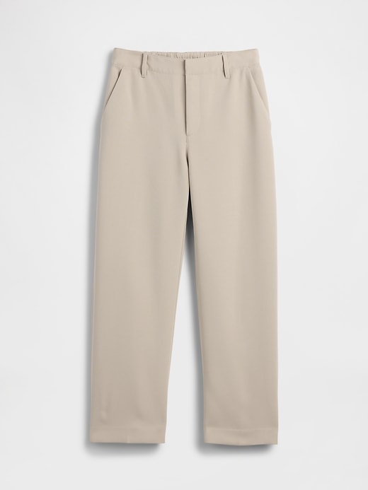 Image number 7 showing, 100% Recycled Easy Straight Crop Trousers