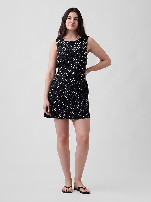 Image number 4 showing, Print Sleeveless Mini Dress