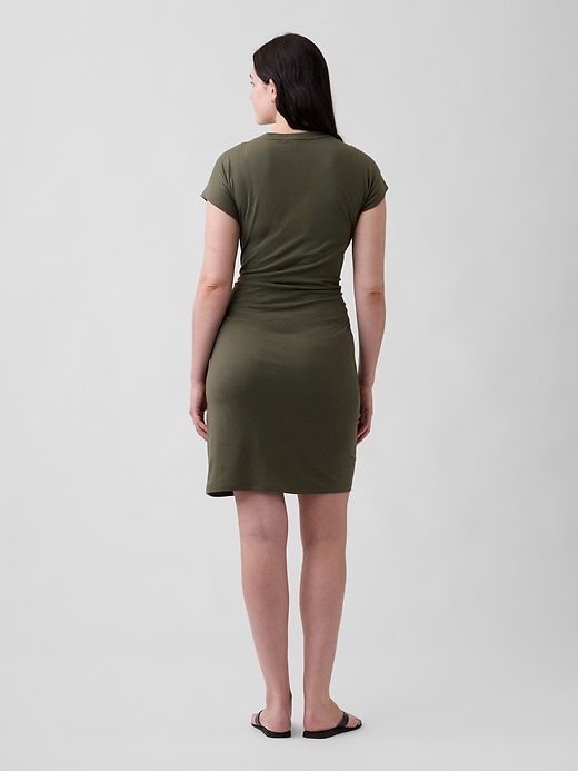 Image number 5 showing, Ruched Jersey Mini Dress