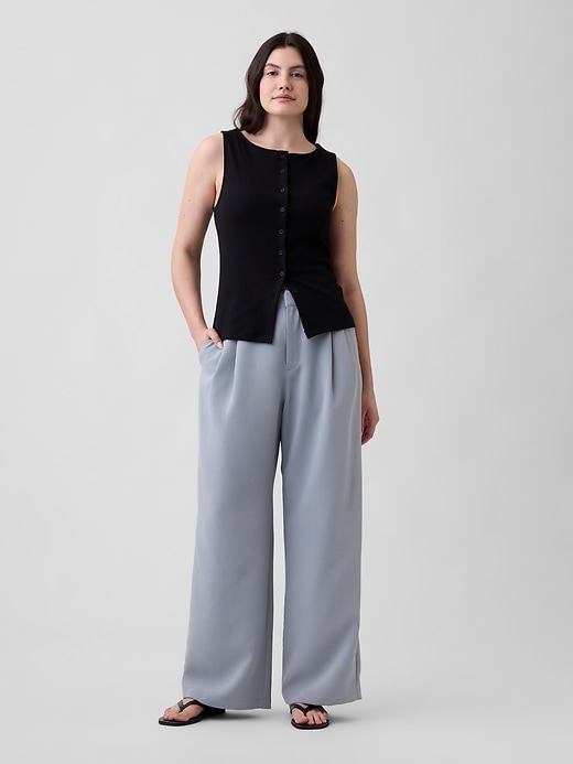Image number 5 showing, Easy Crepe Trousers