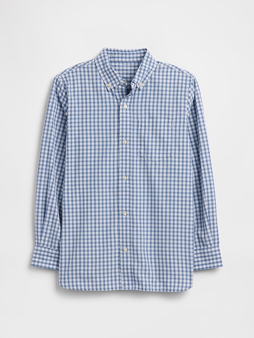 Image number 1 showing, Kids Poplin Shirt