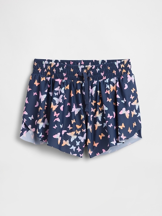 Image number 1 showing, Kids Pull-On Butterfly Shorts