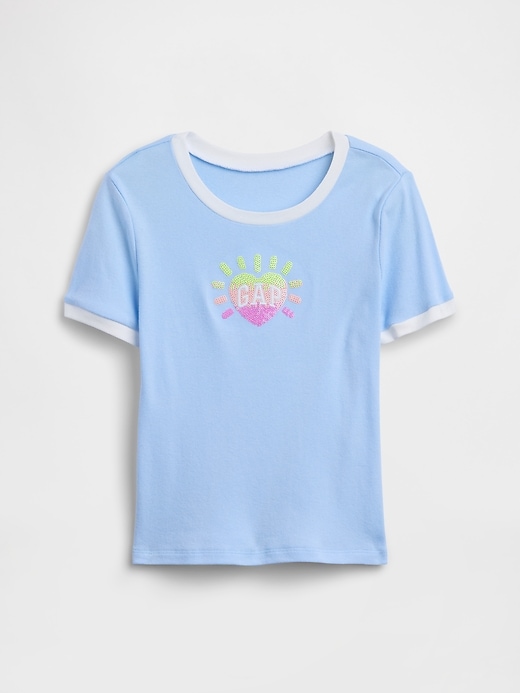 Image number 1 showing, Kids Ringer Graphic T-Shirt